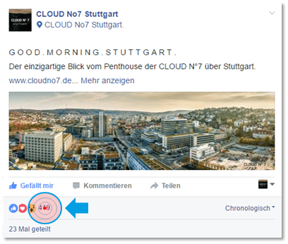 Blogbeitrag - Cloud Beispiel inklusive Klick
