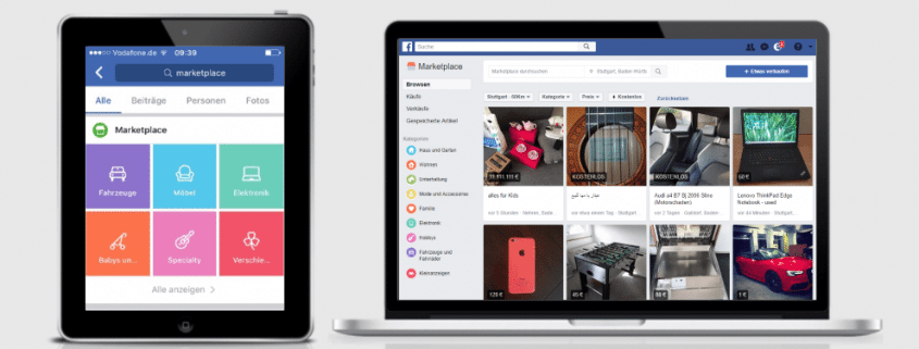 Facebook Marketplace - Facebooks offizielles Verkaufsportal