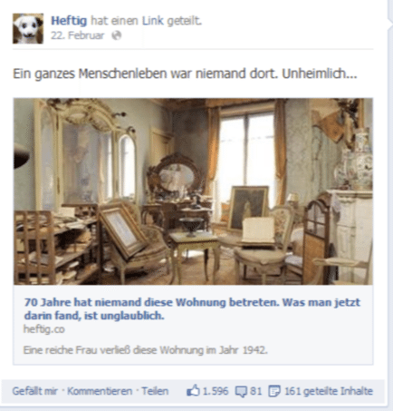 Beste Facebookseiten: Heftig