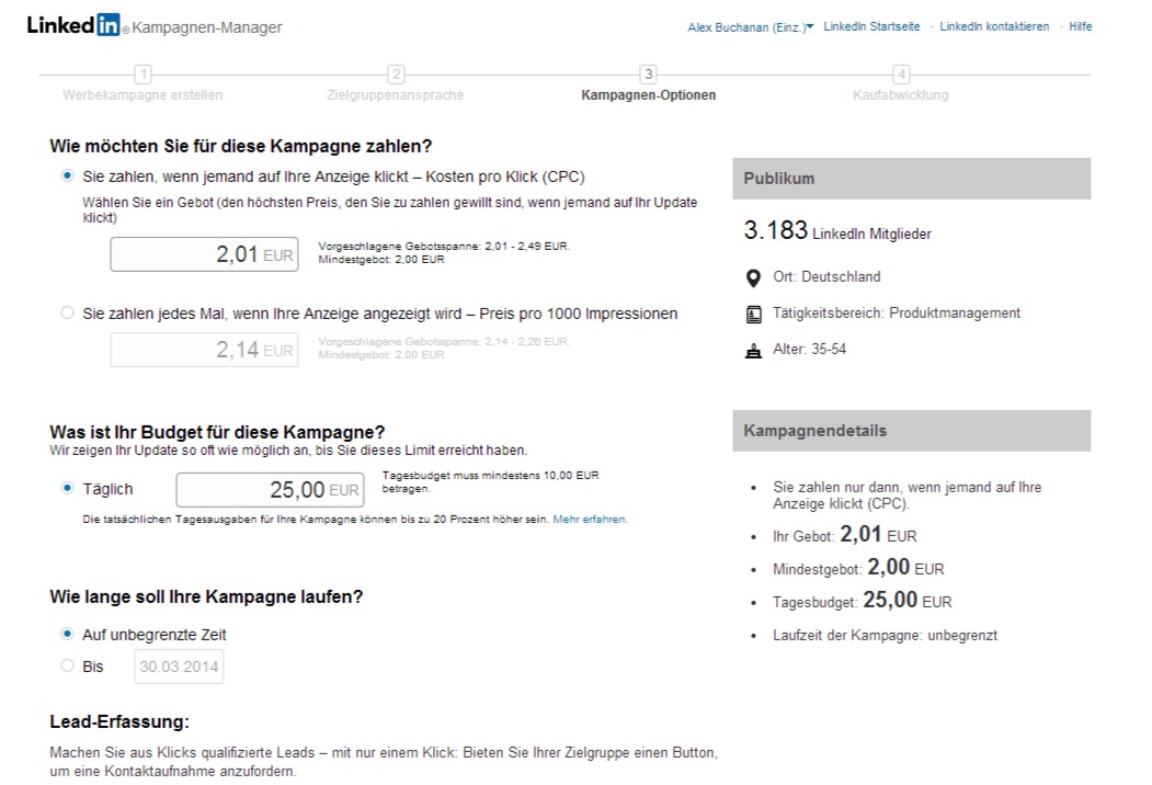 – Online-Marketing-Agentur Stuttgart - UPON GmbH LinkedIn Werbung4