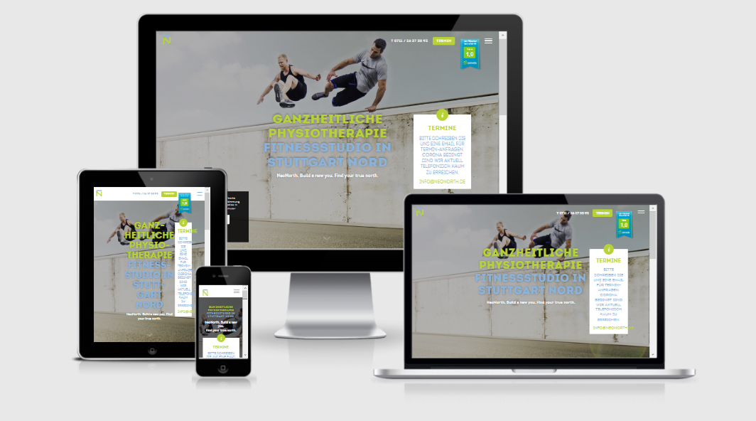 Neonorth Physiotherpaie Website