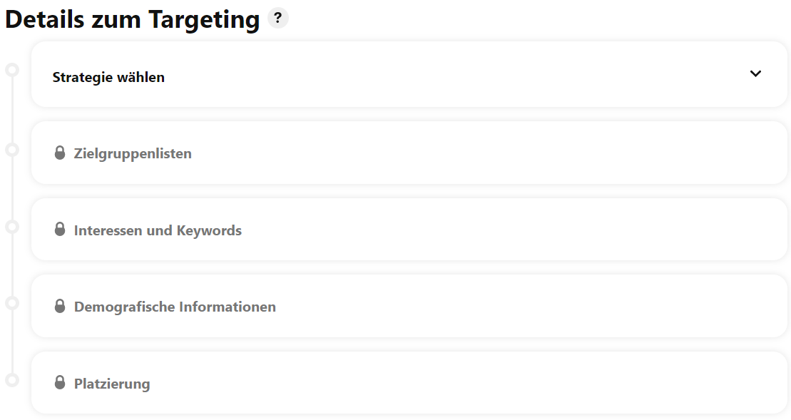 Pinterest Marketing Targeting