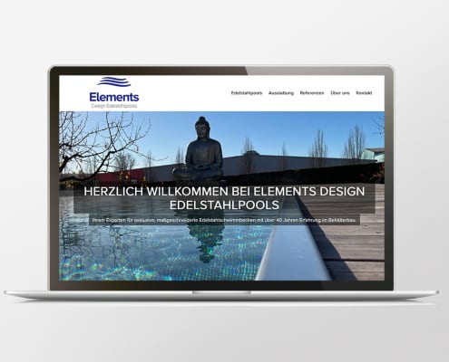 Portfolio Elements Edelstahlpools
