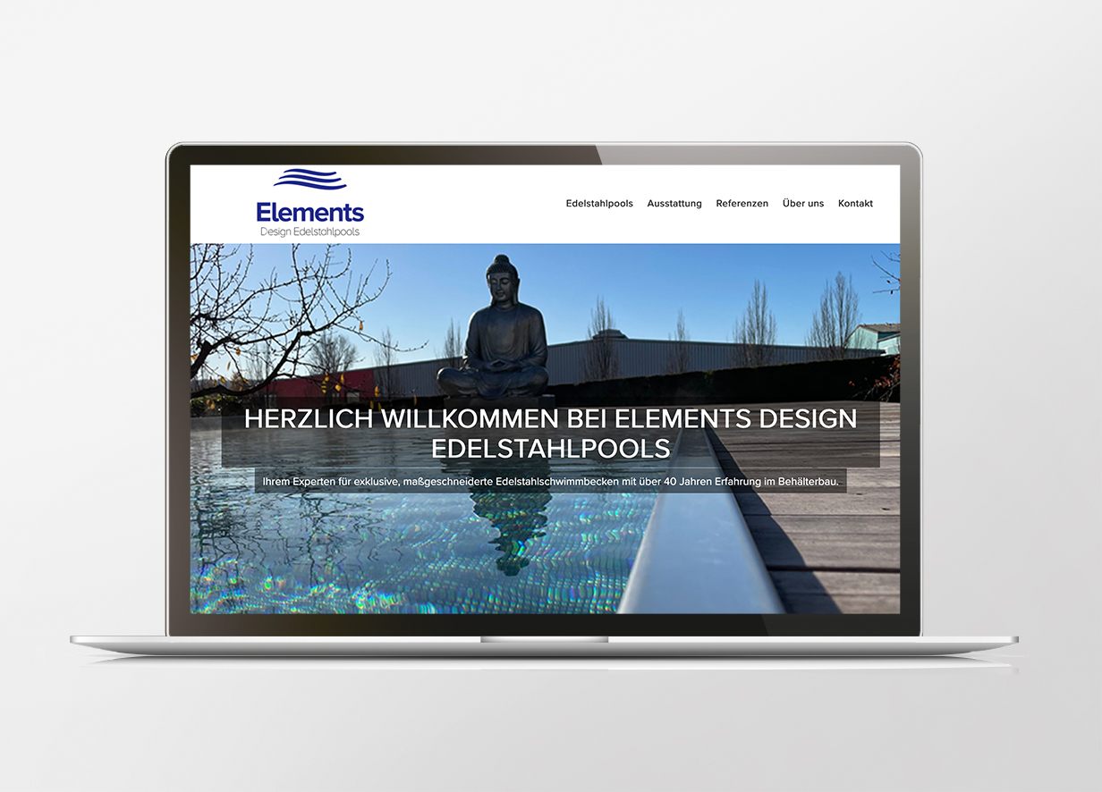 Portfolio Elements Edelstahlpools