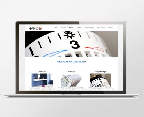 Portfolio_hako-heizungstechnik – Online-Marketing-Agentur Stuttgart - UPON GmbH