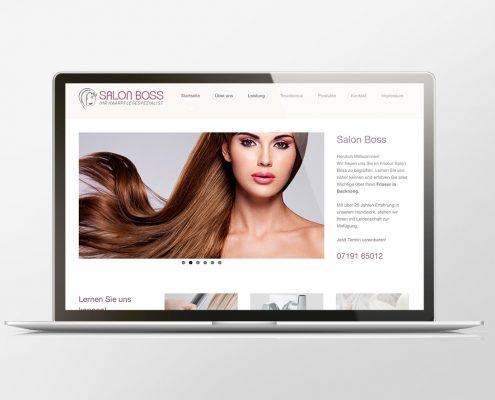 Portfolio_salon-boss – Online-Marketing-Agentur Stuttgart - UPON GmbH