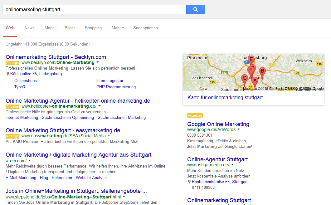 – Online-Marketing-Agentur Stuttgart - UPON GmbH google5
